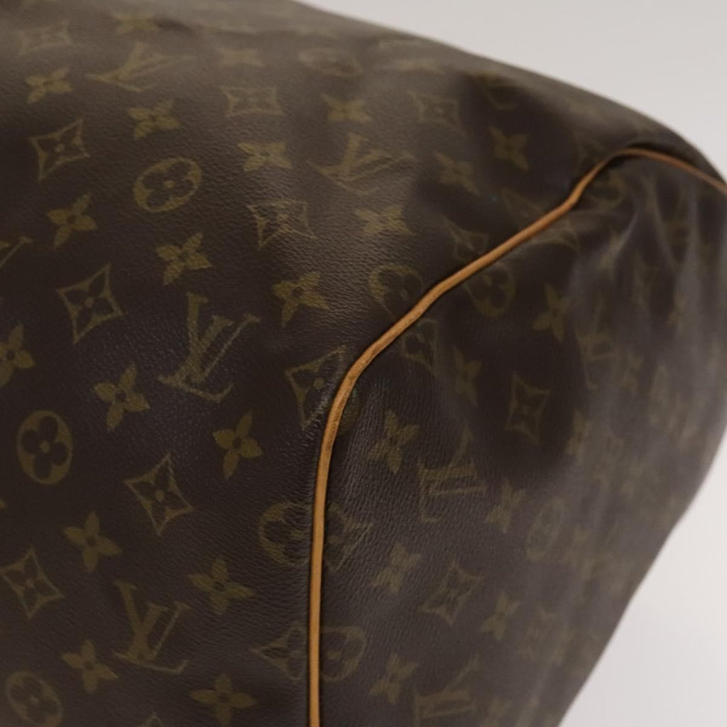 Louis Vuitton Keepall Bag Monogram Canvas Brown Canvas Travel Bag