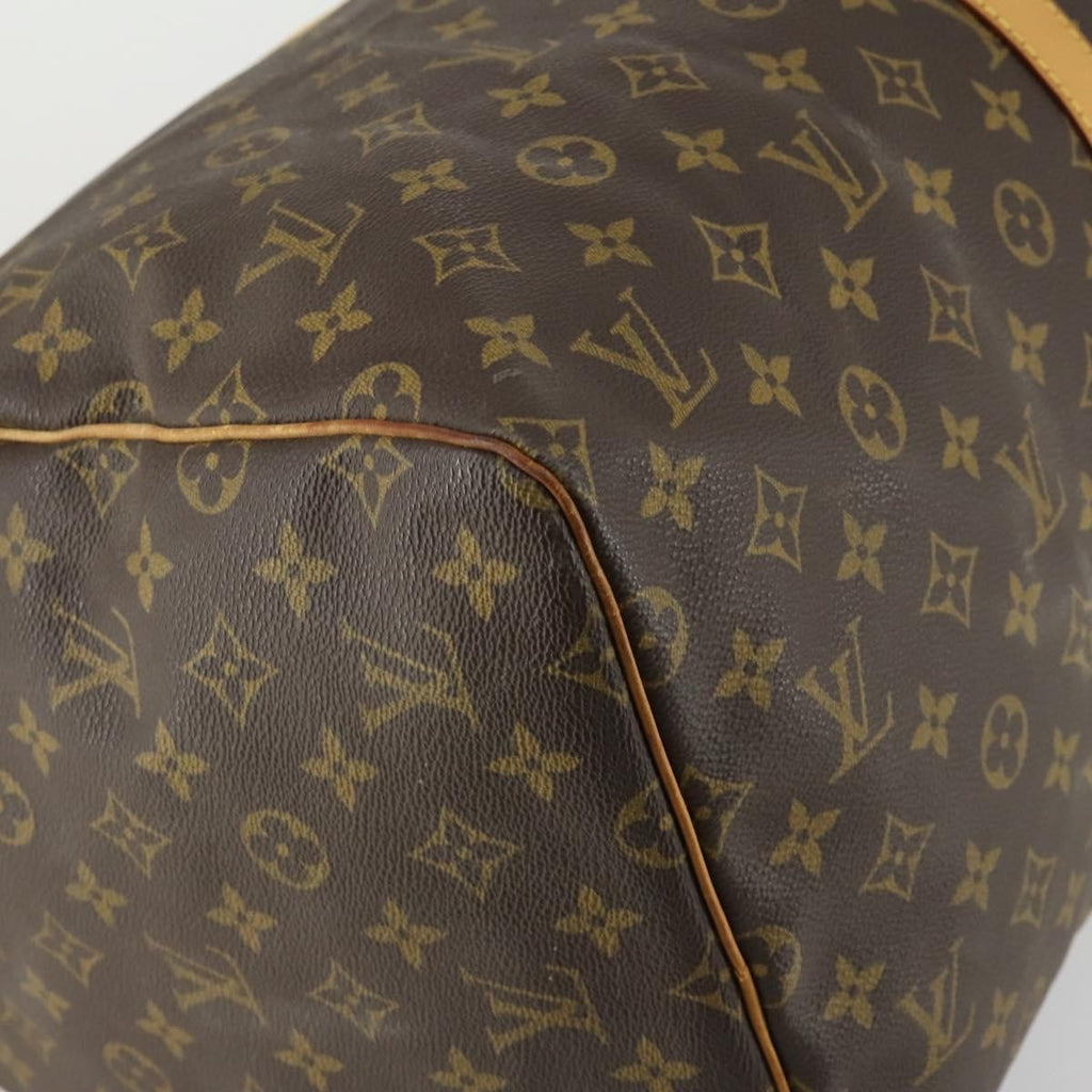 Louis Vuitton Keepall Bag Monogram Canvas Brown Canvas Travel Bag