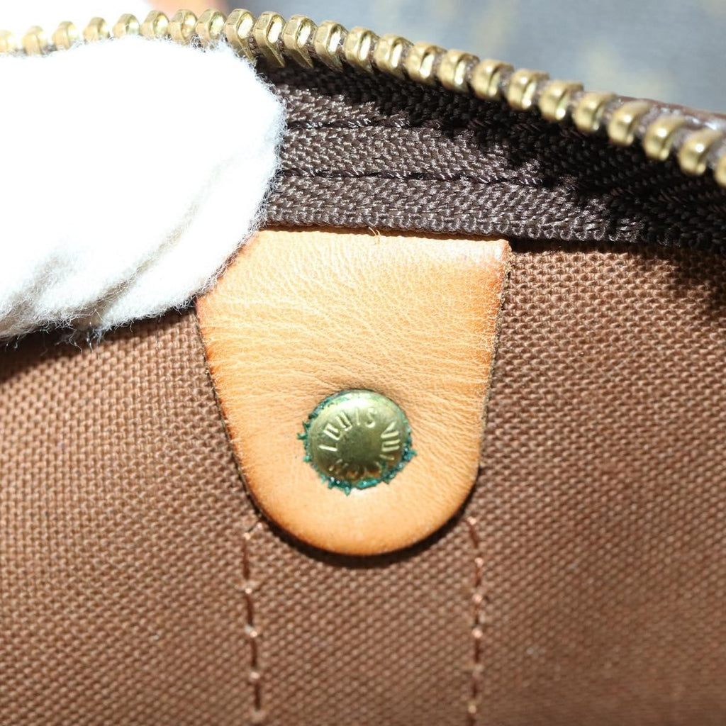 Louis Vuitton Keepall Bag Monogram Canvas Brown Canvas Travel Bag