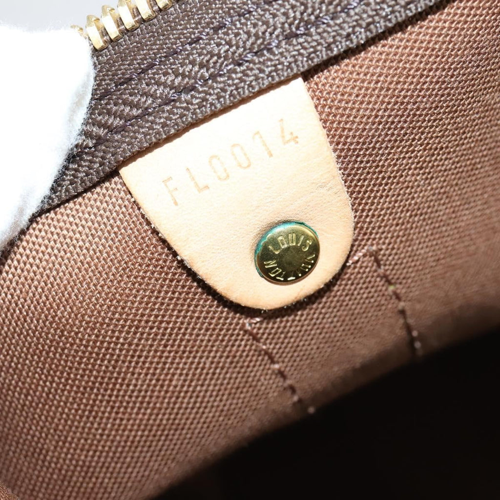 Louis Vuitton Keepall Bandouliere Bag Monogram Canvas Brown Canvas Bag