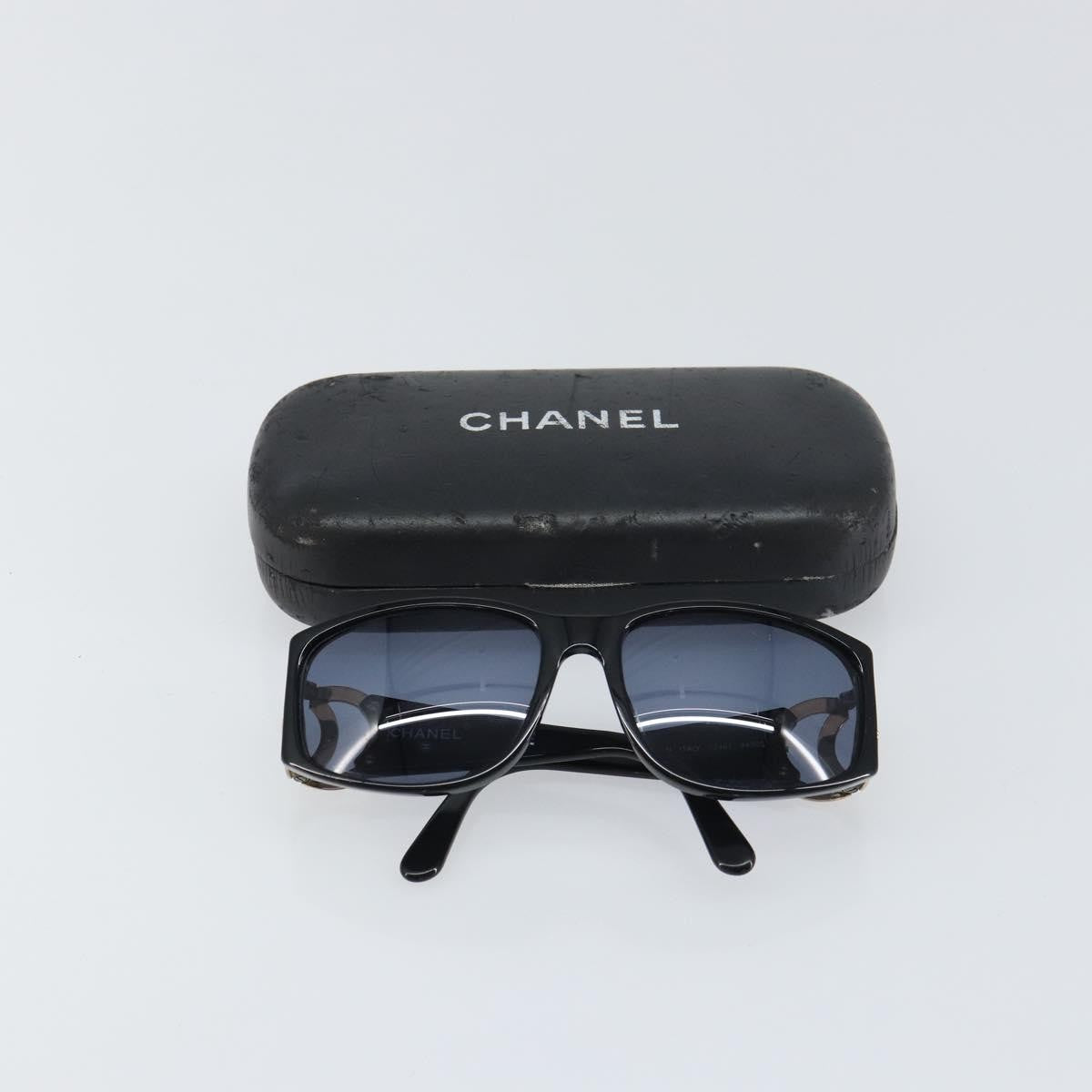 Chanel Logo Cc Sunglasses Plastic Black Plastic Sunglasse Accessory