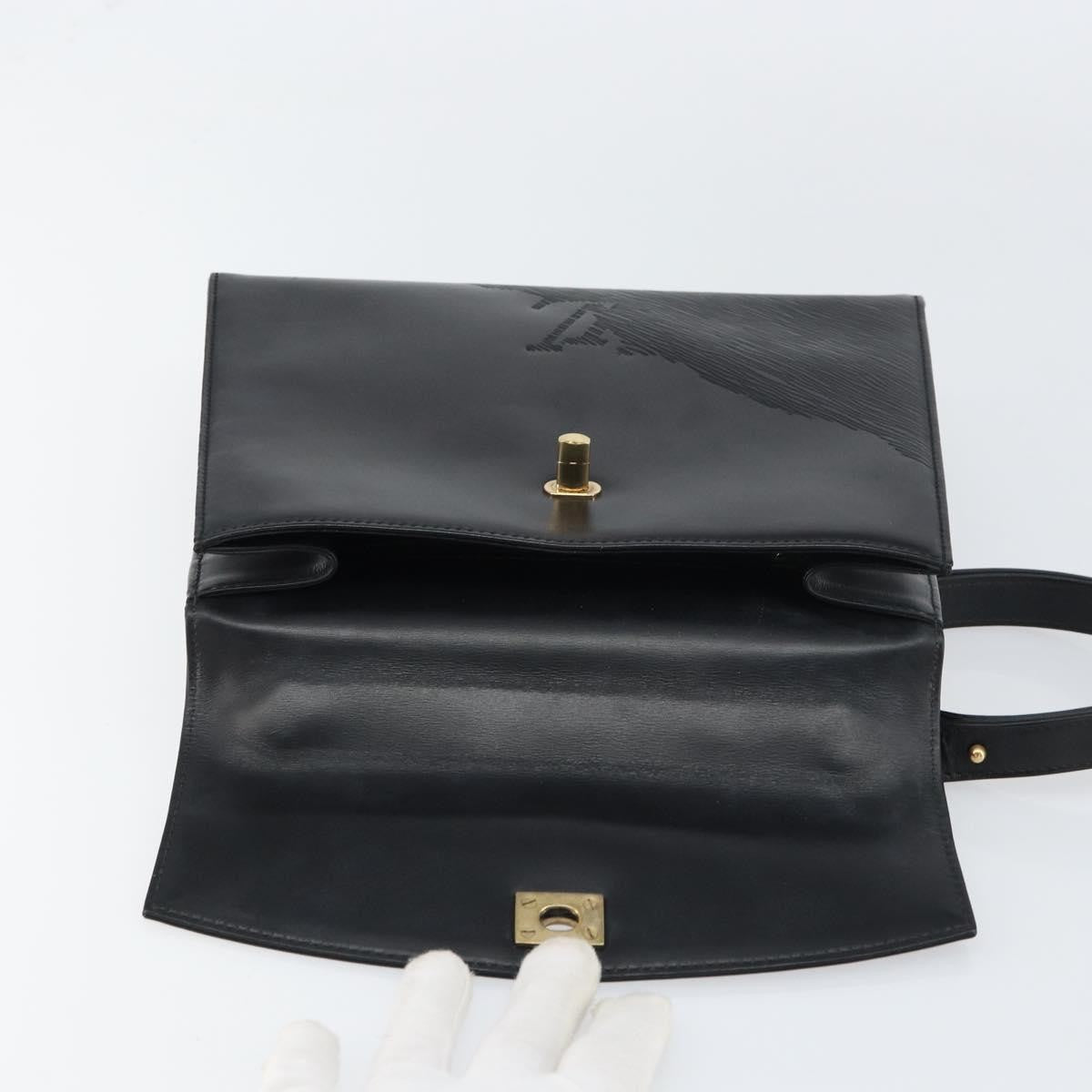 Louis Vuitton Opera Line Spartan Bag Leather Black Leather Handbag