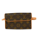 Louis Vuitton Florentine Waist Bag Monogram Canvas Brown Canvas Shoulder Bag