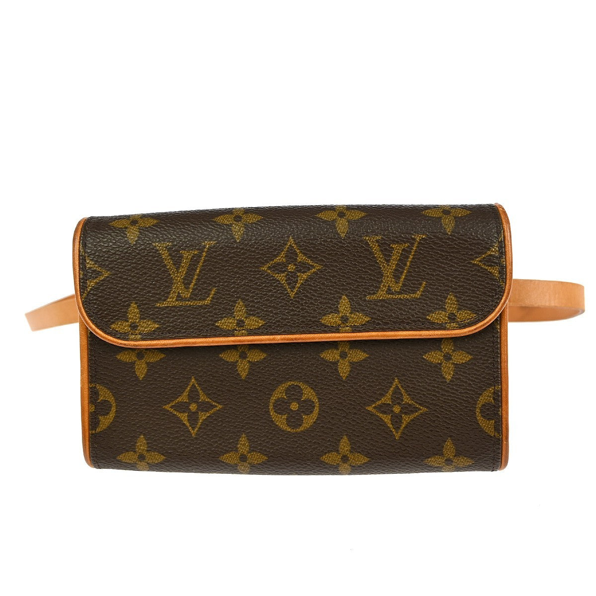Louis Vuitton Florentine Waist Bag Monogram Canvas Brown Canvas Shoulder Bag