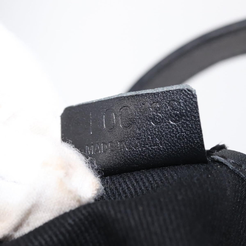 Celine Ava Bag Macadam Canvas Black Canvas Handbag