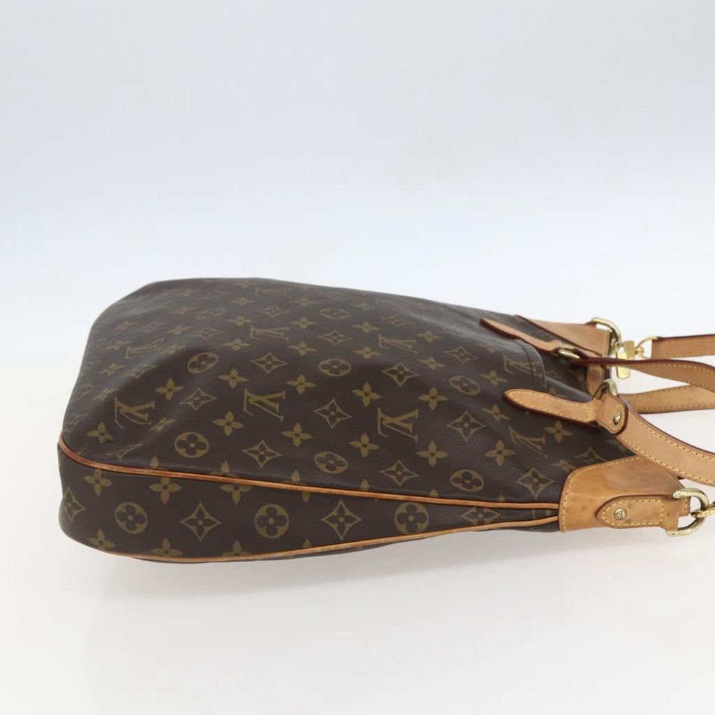 Louis Vuitton Odeon Handbag Monogram Canvas Brown Canvas Shoulder Bag