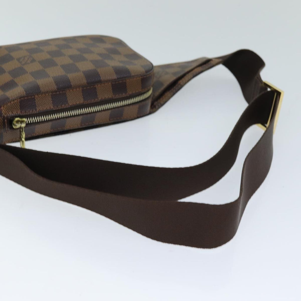 Louis Vuitton Geronimos Waist Bag Damier Brown Canvas Shoulder Bag