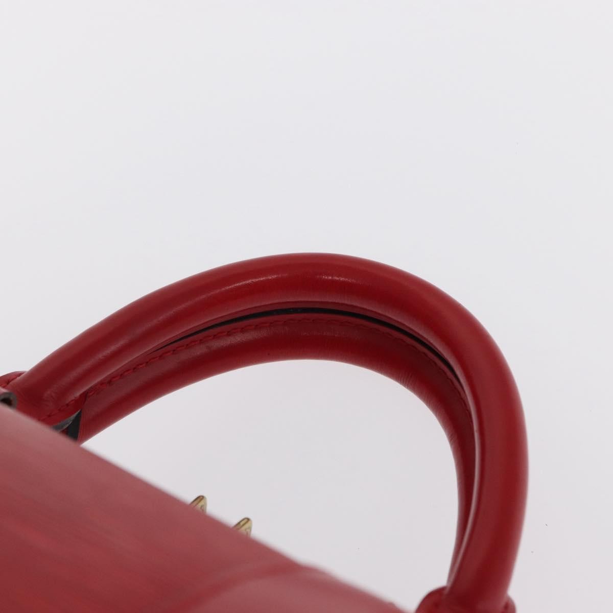 Louis Vuitton Keepall Bag Epi Leather Red Leather Travel Bag