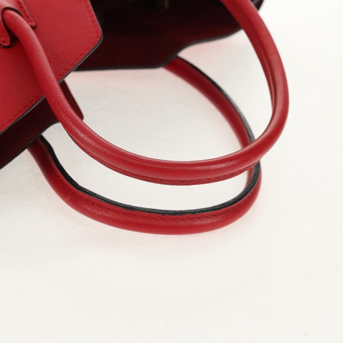 Louis Vuitton Kimono Handbag Monogram Canvas And Leather Red Canvas Handbag