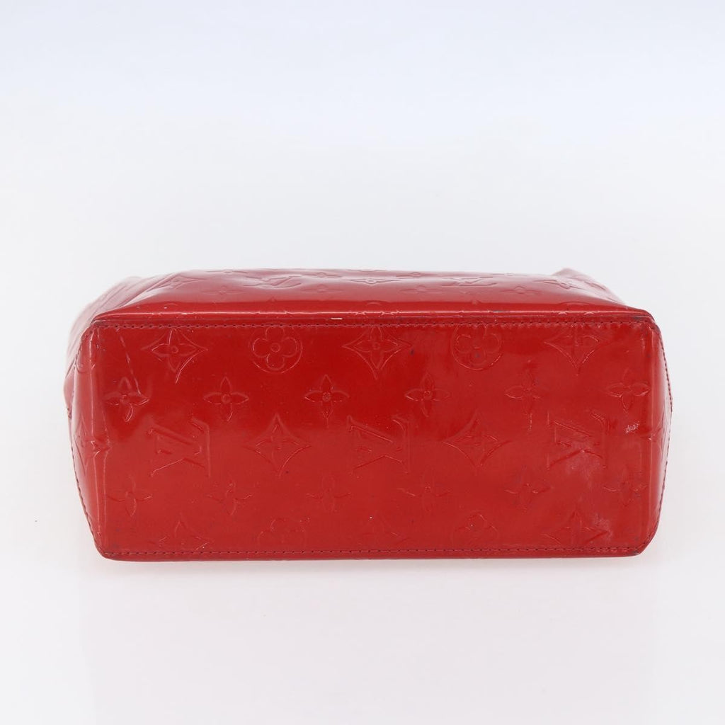 Louis Vuitton Reade Handbag Monogram Vernis Red Patent_Leather Handbag