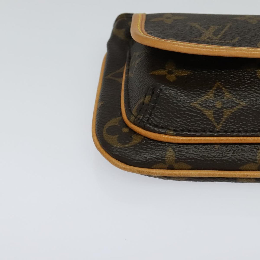 Louis Vuitton Tikal Wristlet Pochette Monogram Canvas Brown Canvas Bag