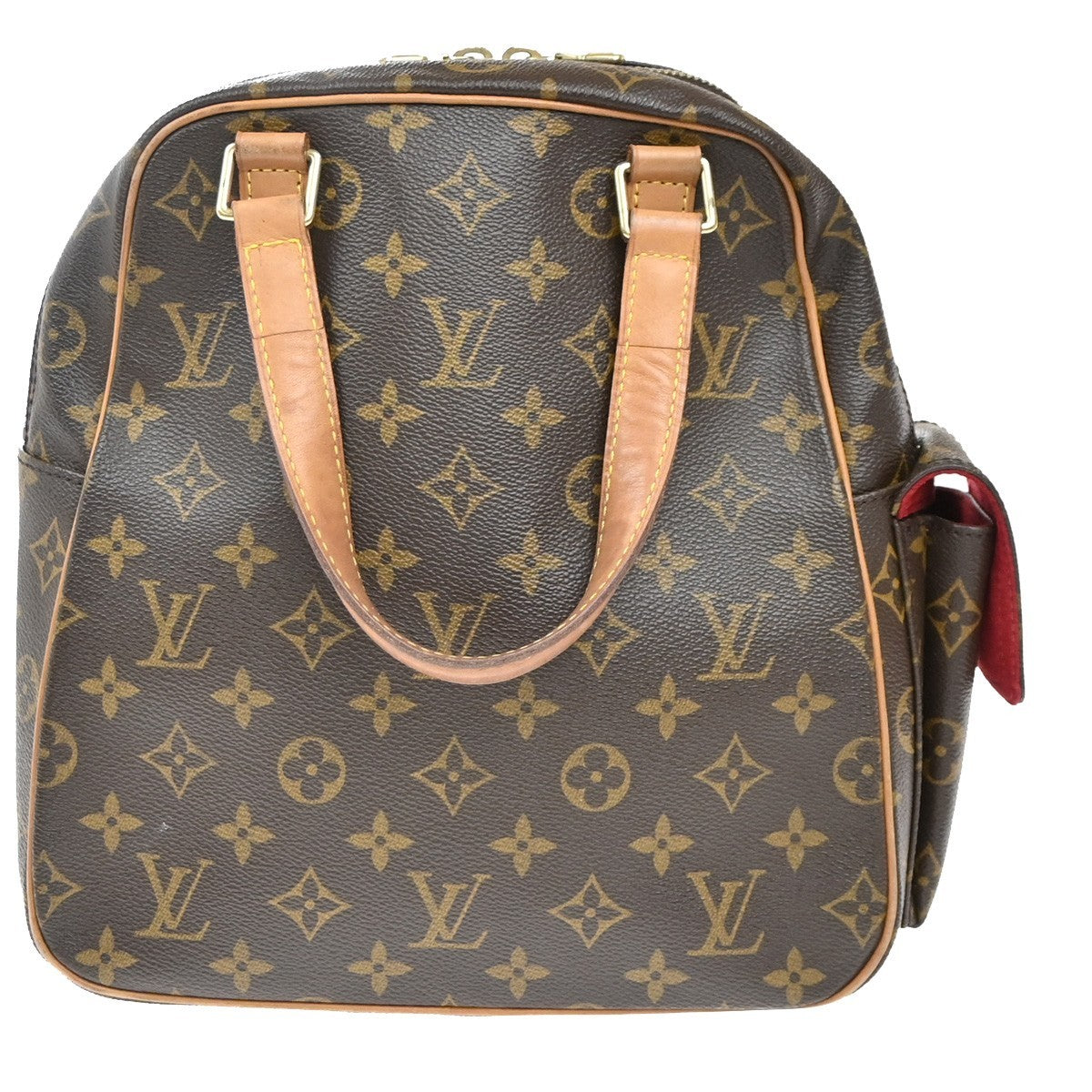Louis Vuitton Excentri-Cite Handbag Monogram Canvas Brown Canvas Handbag