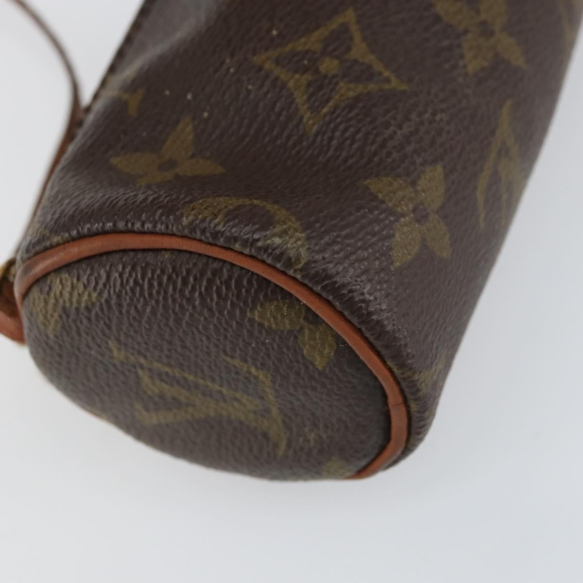 Louis Vuitton Papillon Pochette Monogram Canvas Brown Canvas Clutche & Pouche Bag