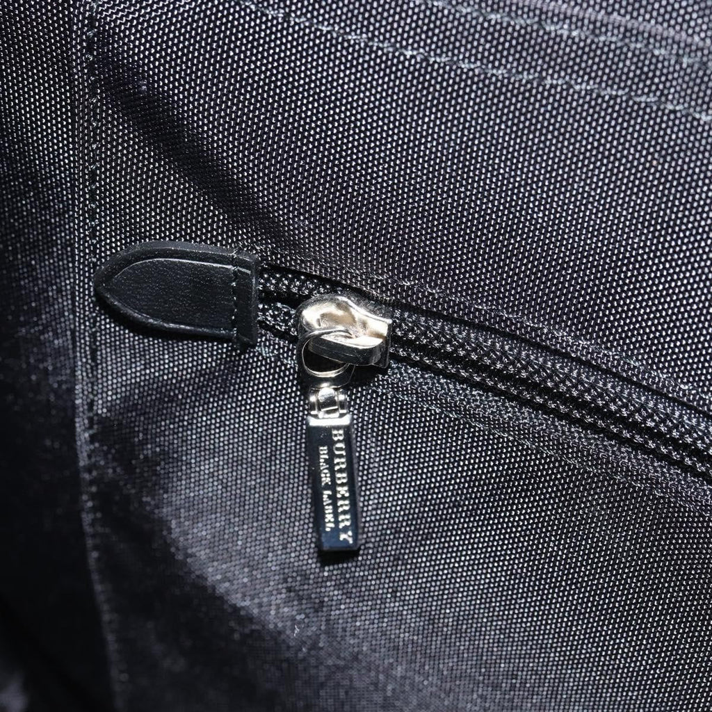 Burberry Black Label Business Bag Nylon Black Nylon Handbag