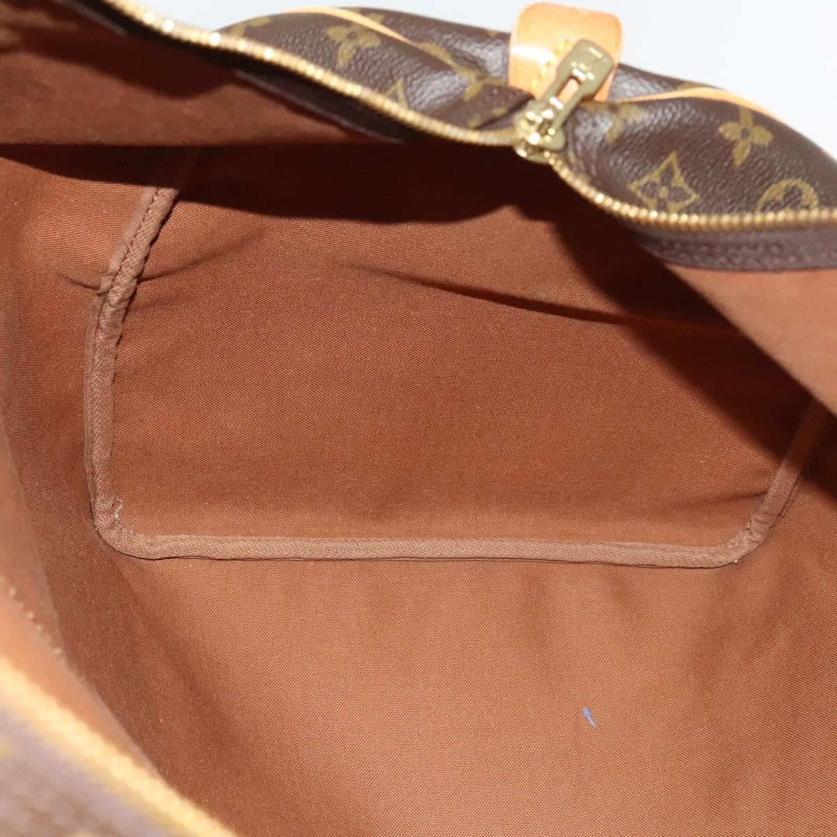 Louis Vuitton Keepall Bag Monogram Canvas Brown Canvas Travel Bag