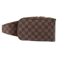 Louis Vuitton Geronimos Waist Bag Damier Brown Canvas Clutche & Pouche Bag
