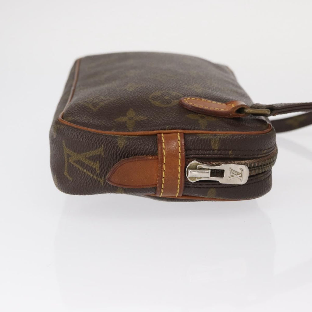 Louis Vuitton Pochette Marly Bandouliere Bag Monogram Canvas Brown Canvas Shoulder Bag