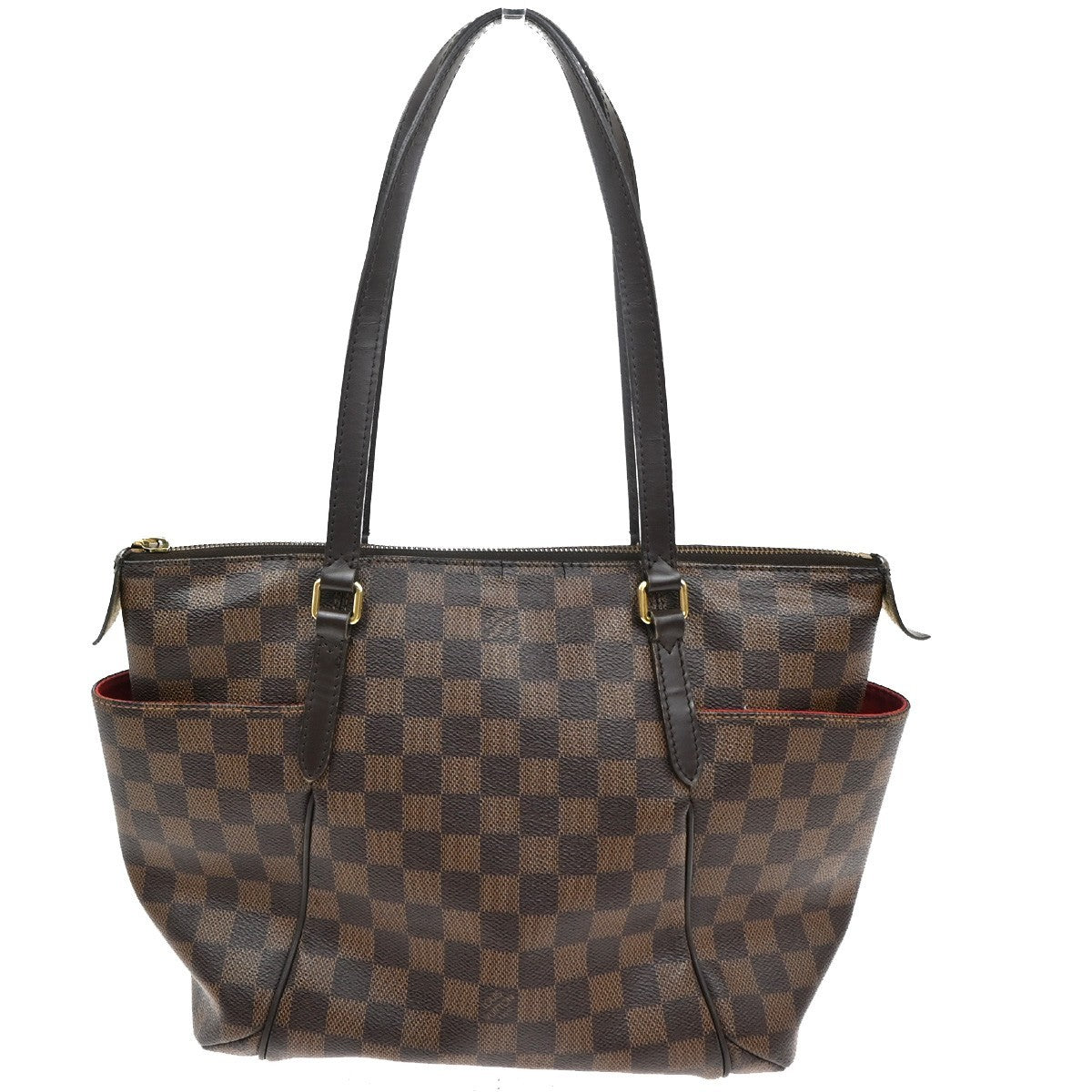 Louis Vuitton Totally Handbag Damier Brown Canvas Shoulder Bag