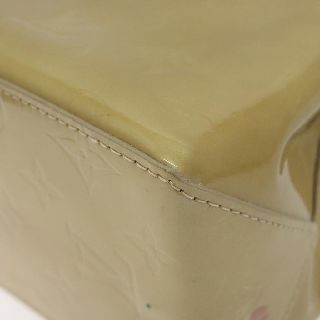 Louis Vuitton Reade Handbag Monogram Vernis Beige Patent_Leather Bag