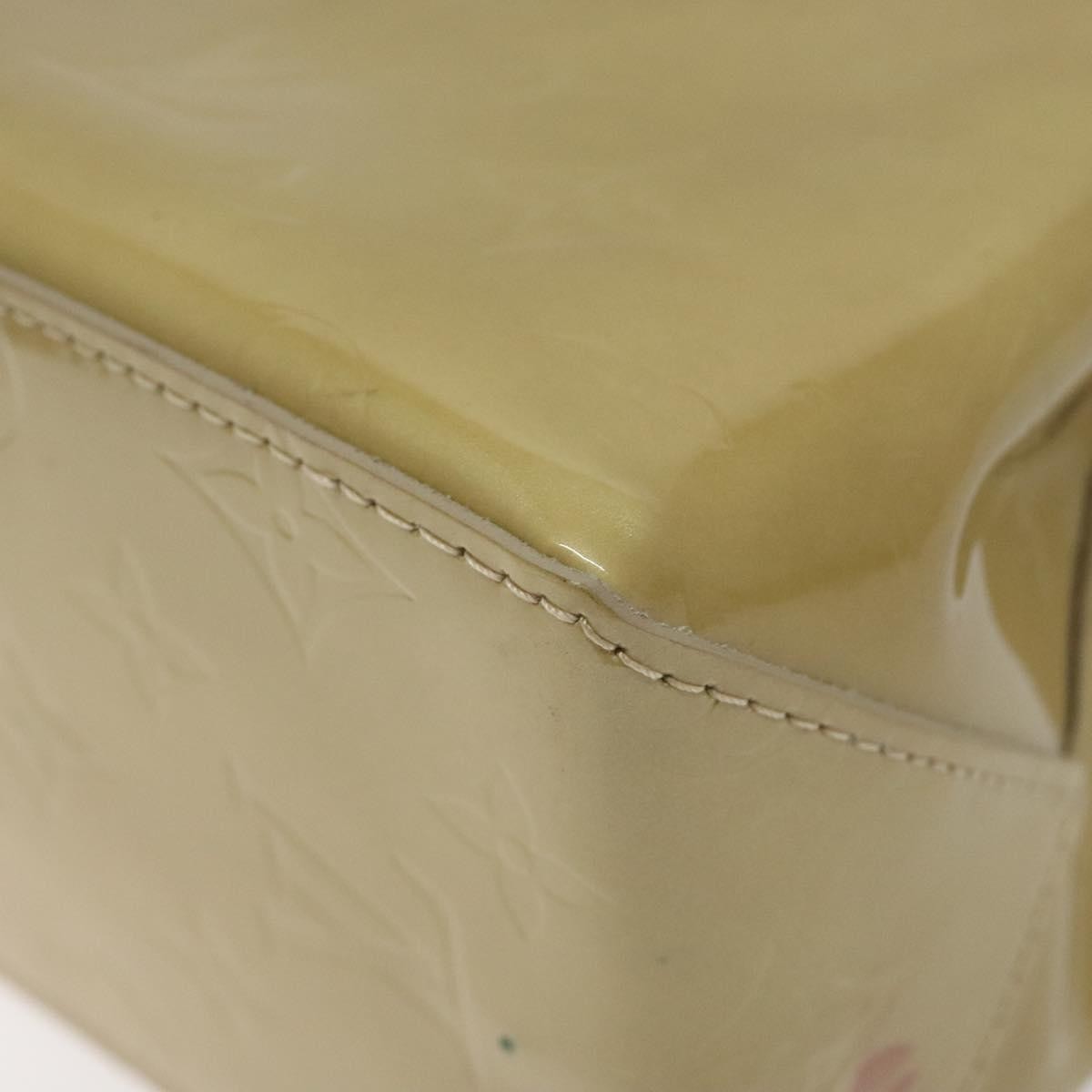 Louis Vuitton Reade Handbag Monogram Vernis Beige Patent_Leather Bag