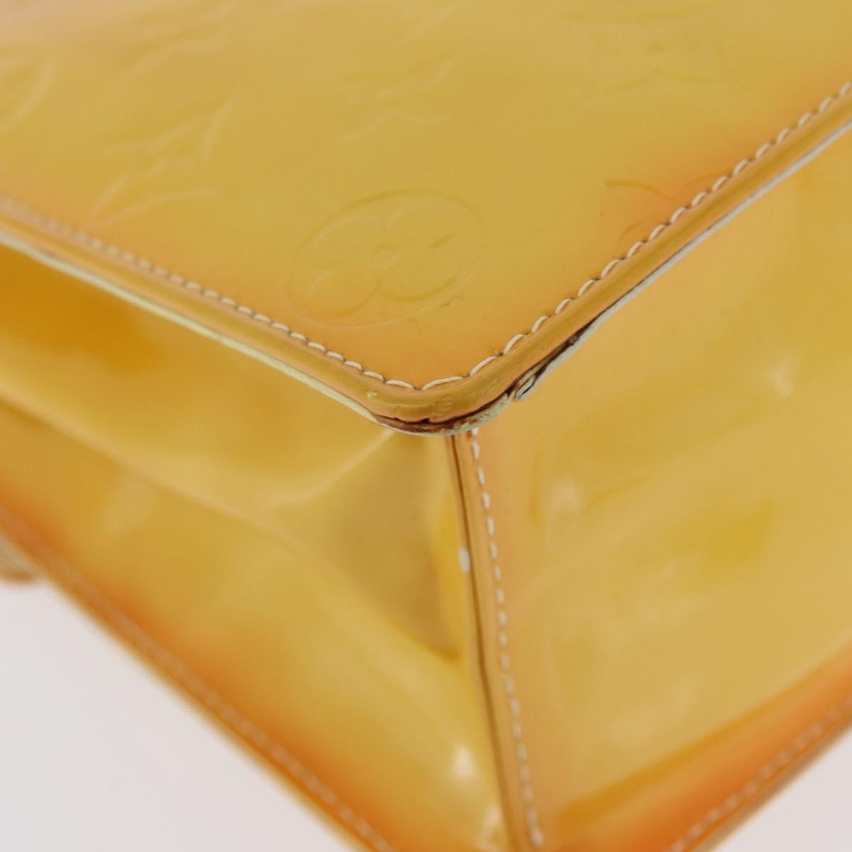 Louis Vuitton Spring Street Nm Handbag Patent Leather Yellow Patent_Leather Handbag
