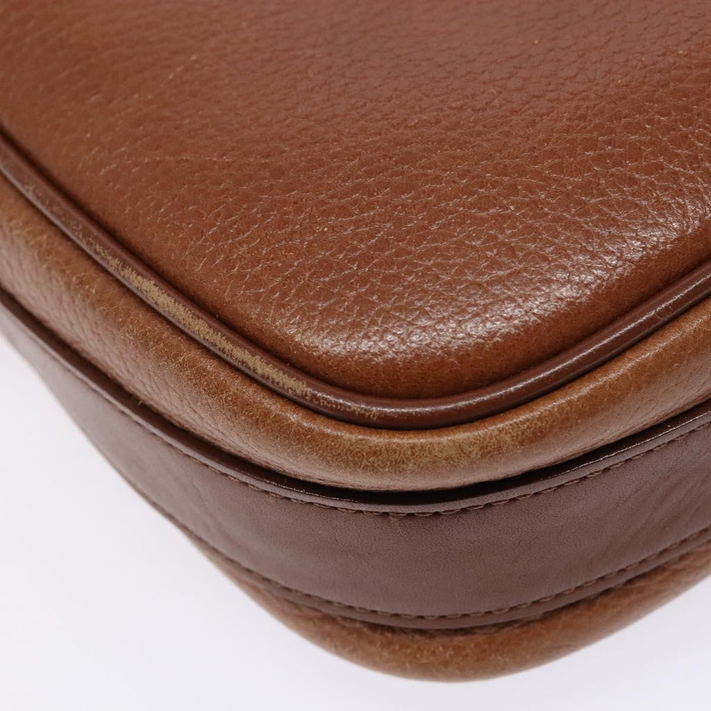 Burberry Shoulder Bag Leather Brown Leather Shoulder Bag