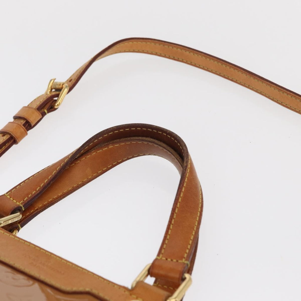 Louis Vuitton Brea Handbag Monogram Vernis Brown Patent_Leather Handbag
