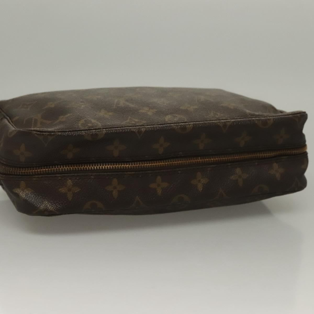 Louis Vuitton Trousse Toilette Monogram Canvas Brown Canvas Clutche & Pouche Bag