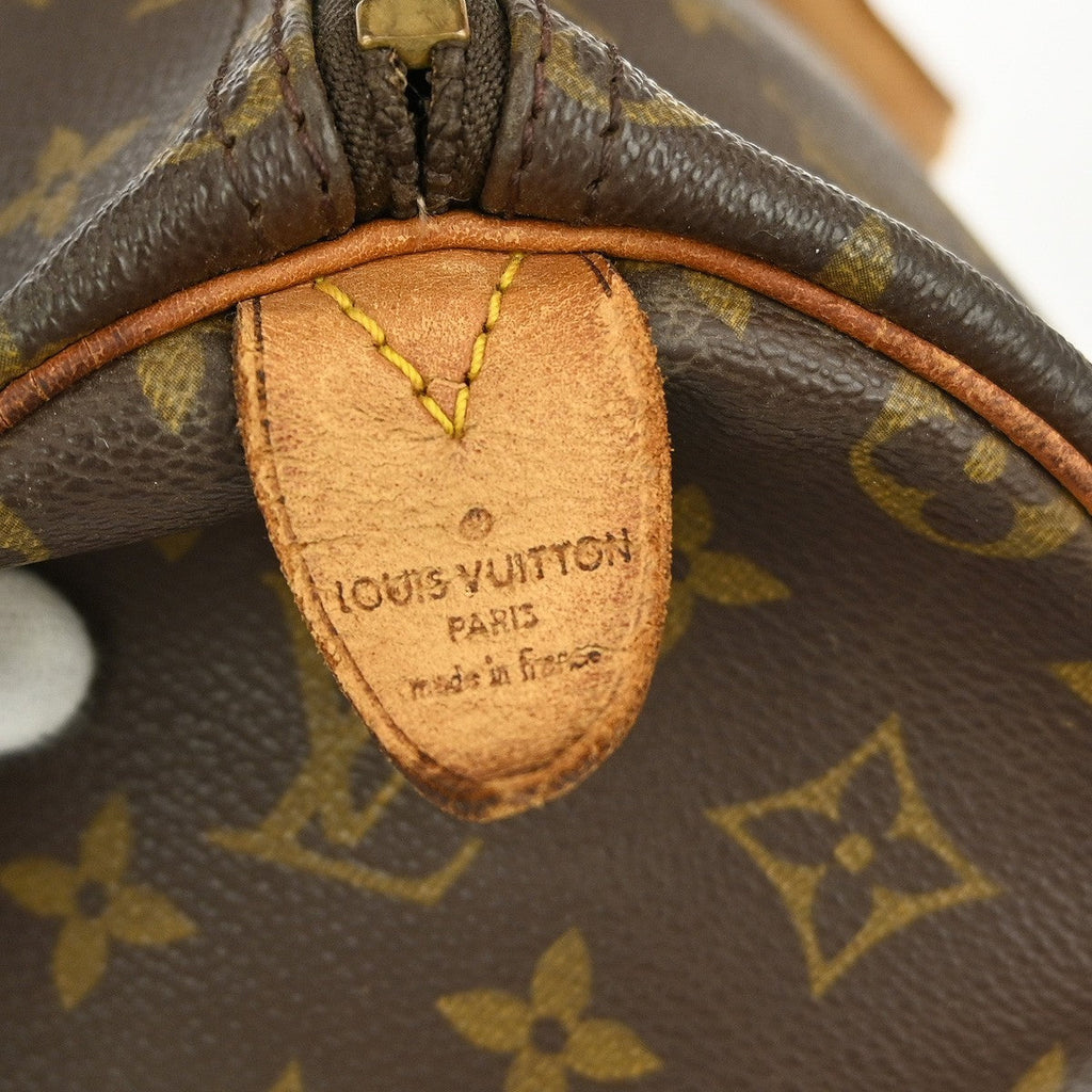 Louis Vuitton Keepall Bag Monogram Canvas Brown Canvas Travel Bag