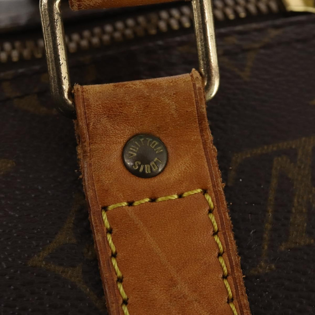 Louis Vuitton Keepall Bag Monogram Canvas Brown Canvas Travel Bag