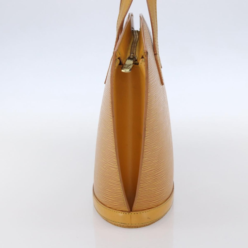 Louis Vuitton Saint Jacques Handbag Epi Leather Yellow Leather Handbag