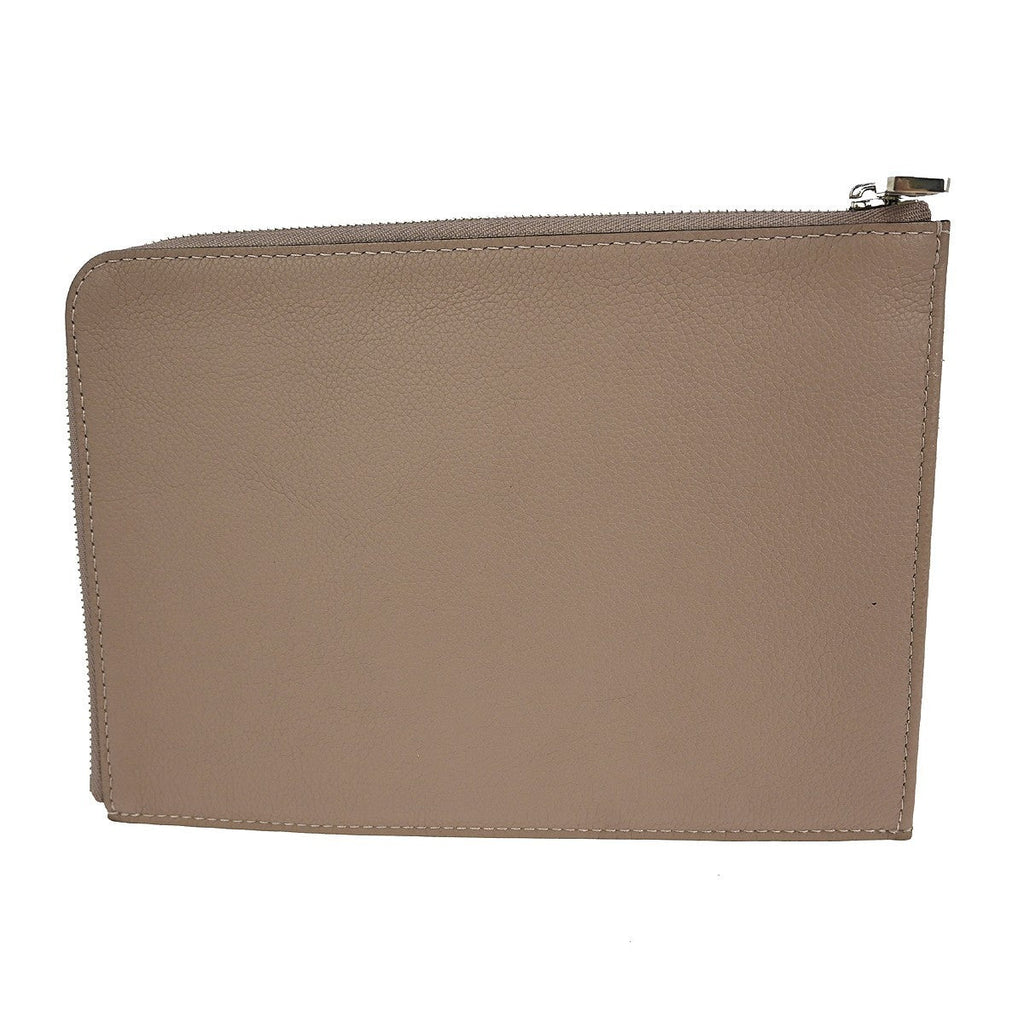 Louis Vuitton Zip Around Pochette Jour Leather Gray Leather Clutche & Pouche Bag