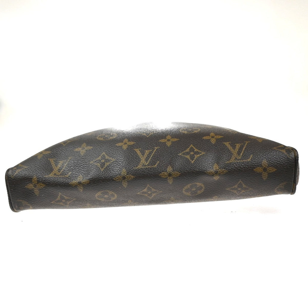 Louis Vuitton Trotteur Beaubourg Handbag Monogram Canvas Brown Canvas Shoulder Bag