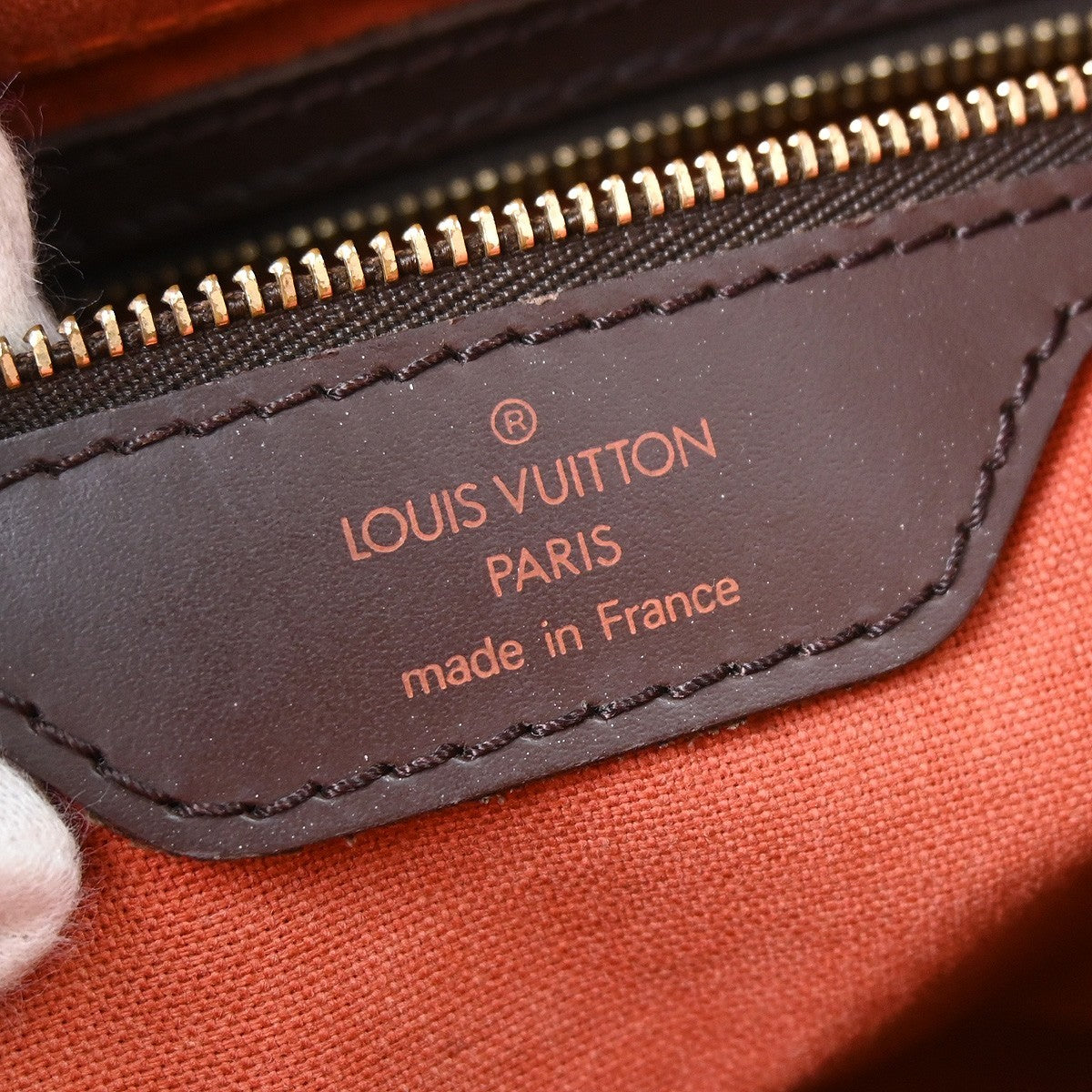 Louis Vuitton Greenwich Travel Bag Damier Brown Canvas Tote Bag