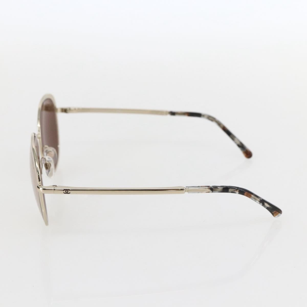Chanel Logo Cc Sunglasses Metal Gold Metal Sunglasse Accessory