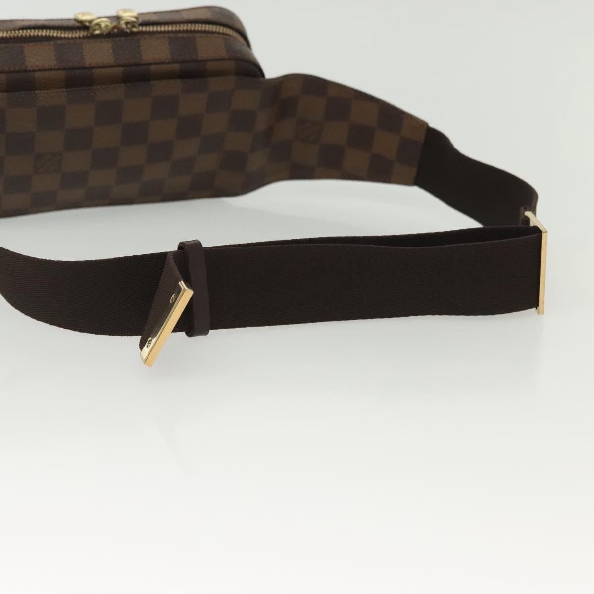 Louis Vuitton Geronimos Waist Bag Damier Brown Canvas Shoulder Bag
