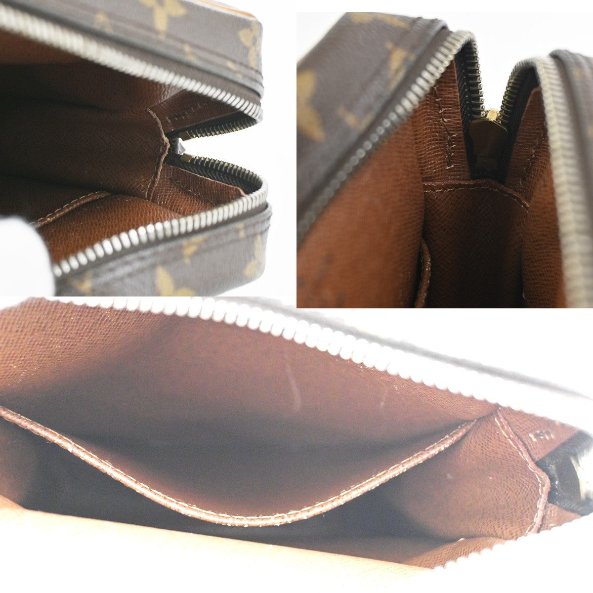 Louis Vuitton Amazone Bag Monogram Canvas Brown Canvas Shoulder Bag