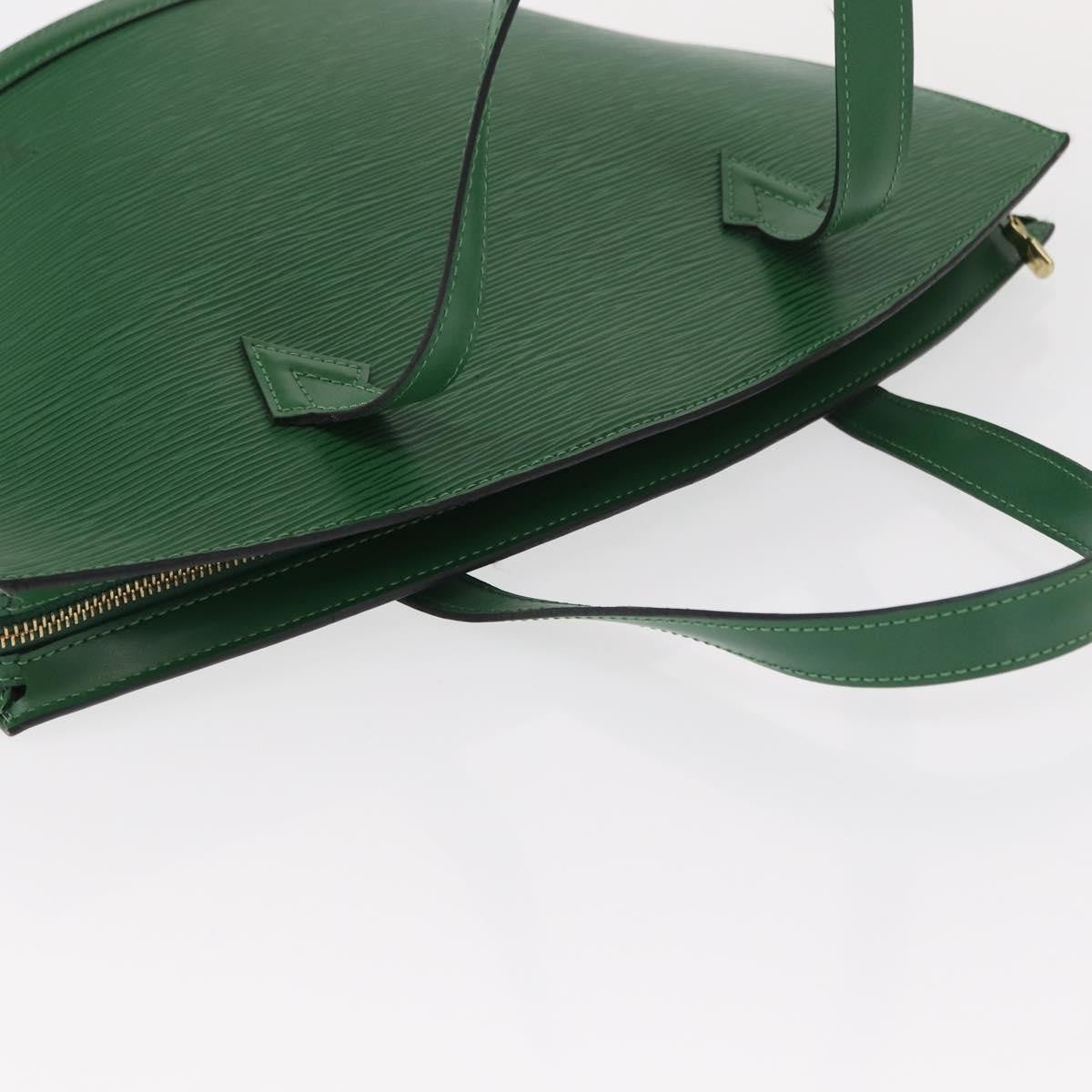 Louis Vuitton Saint Jacques Handbag Epi Leather Green Epi Leather Handbag