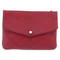 Louis Vuitton Twice Handbag Monogram Empreinte Leather Burgundy Leather Shoulder Bag