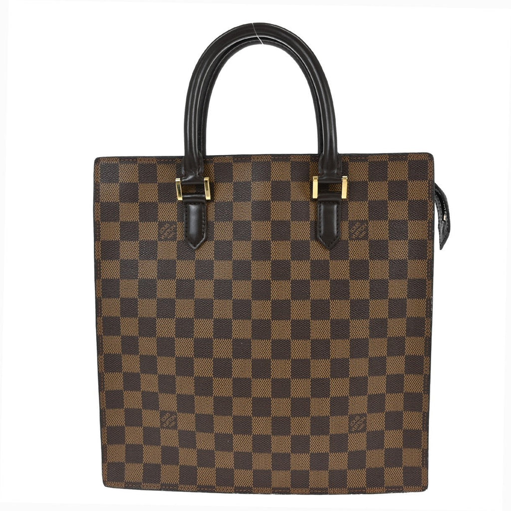 Louis Vuitton Venice Sac Plat Bag Damier Brown Canvas Tote Bag