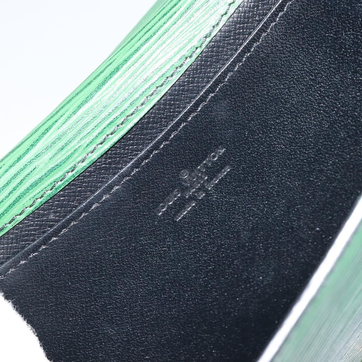 Louis Vuitton Art Deco Clutch Epi Leather Green Leather Clutche & Pouche Bag
