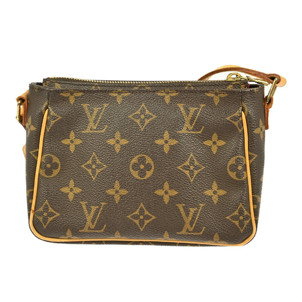 Louis Vuitton Viva Cite Handbag Monogram Canvas Brown Canvas Shoulder Bag