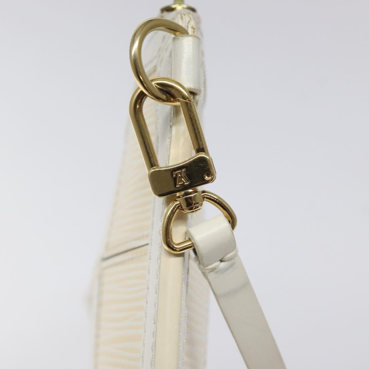 Louis Vuitton Delmonico Pochette Stretch Epi Leather Beige Leather Clutche & Pouche Bag