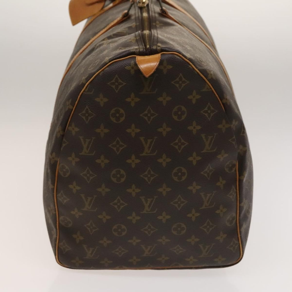 Louis Vuitton Keepall Bag Monogram Canvas Brown Canvas Travel Bag