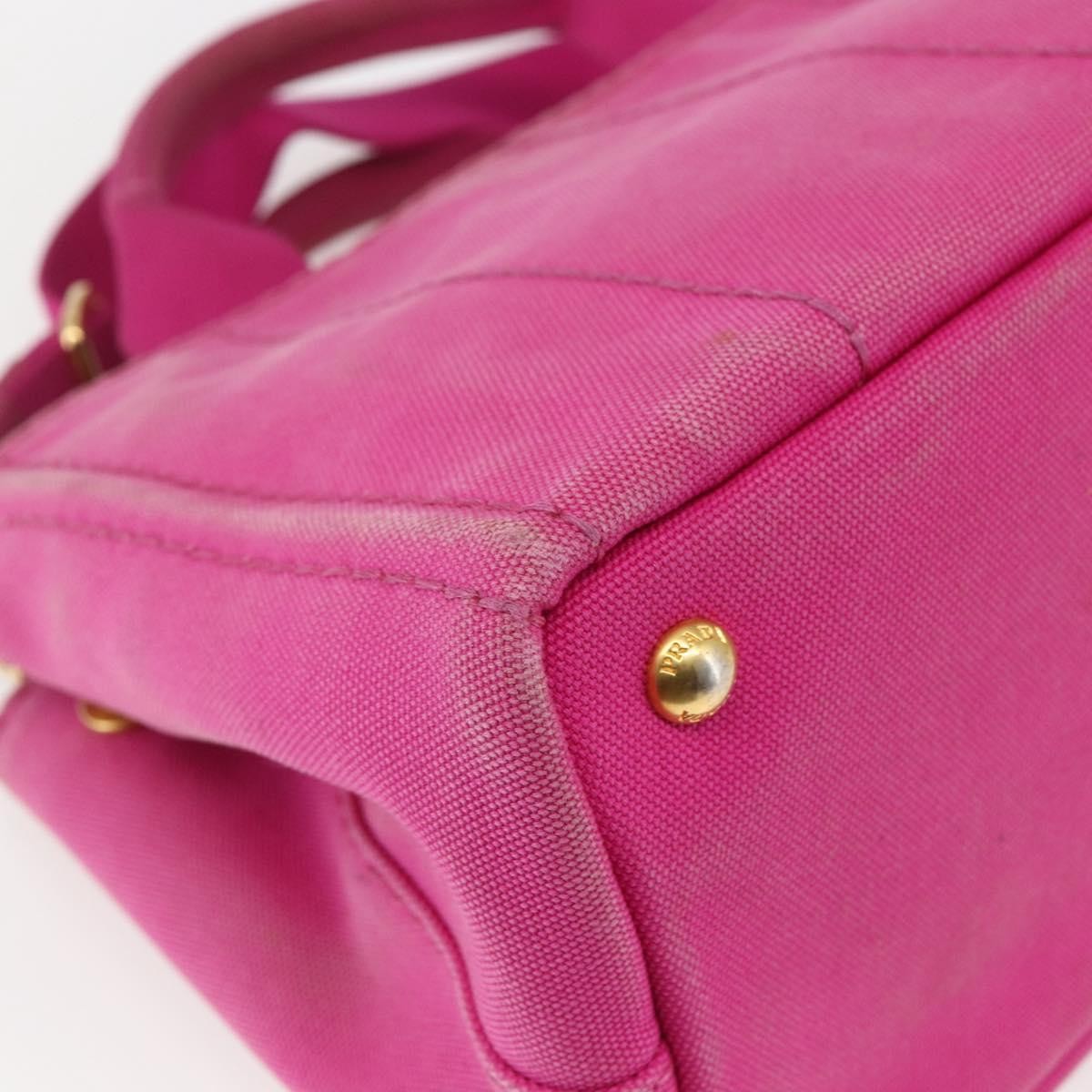 Prada Canapa Convertible Tote Canvas Pink Canvas Tote Bag Bag