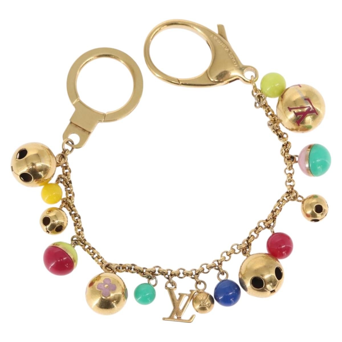 Louis Vuitton Chaine Grelots Bag Charm And Key Holder Metal Gold Metal Charms And Keychains Accessory