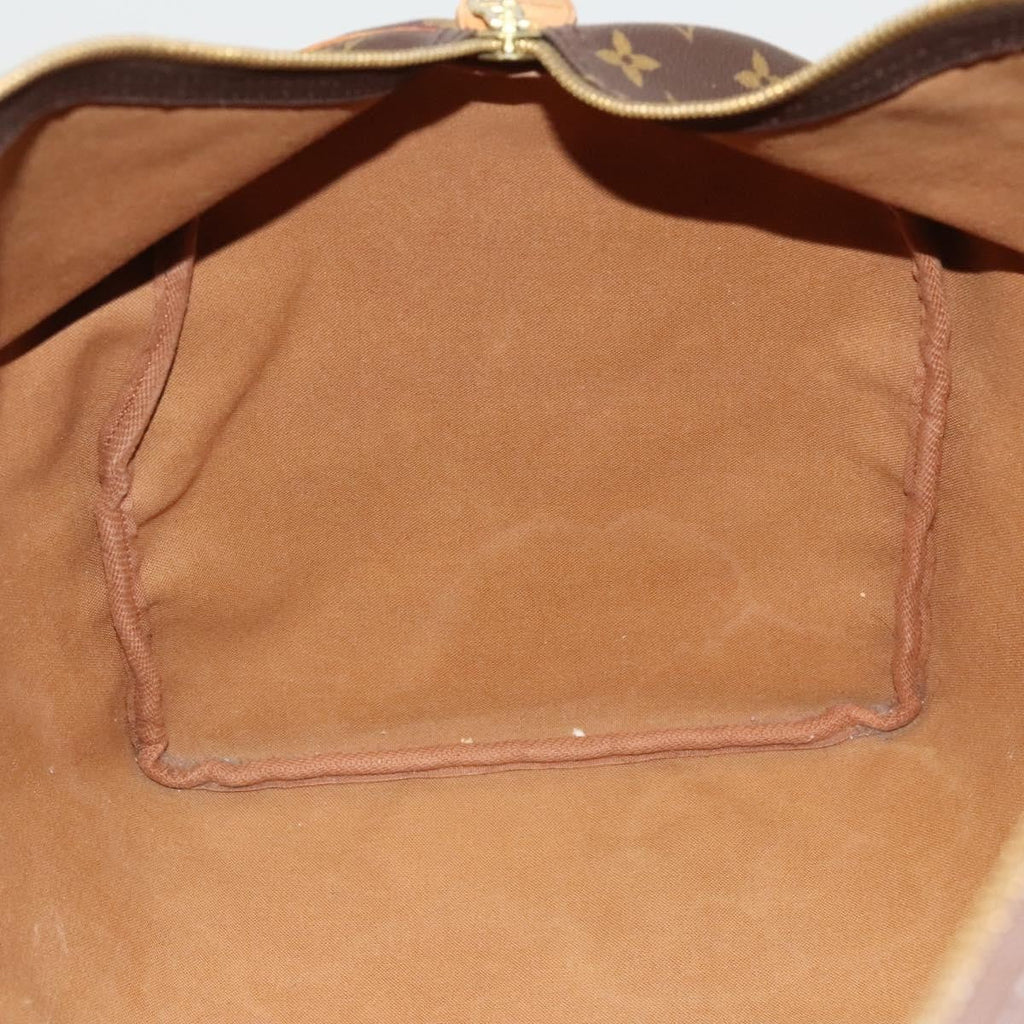 Louis Vuitton Keepall Bag Monogram Canvas Brown Canvas Travel Bag