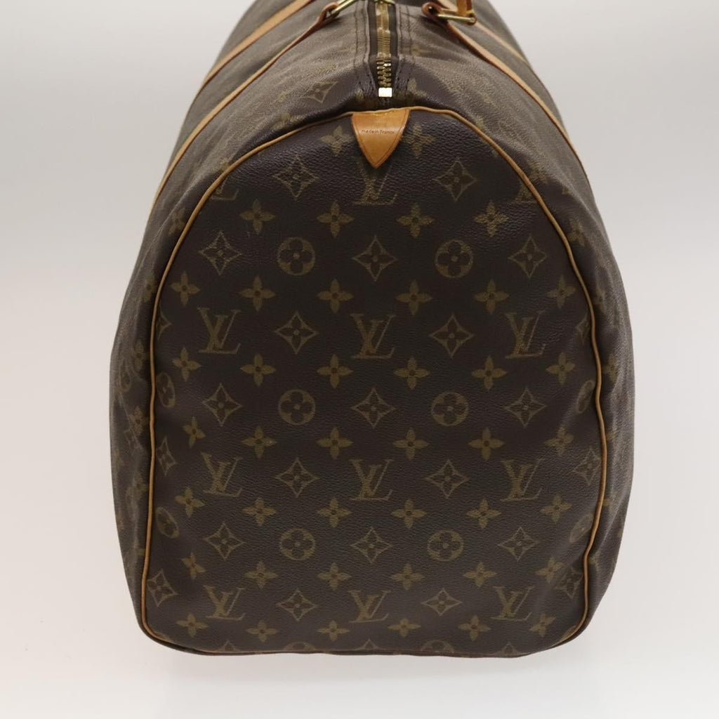 Louis Vuitton Keepall Bag Monogram Canvas Brown Canvas Travel Bag