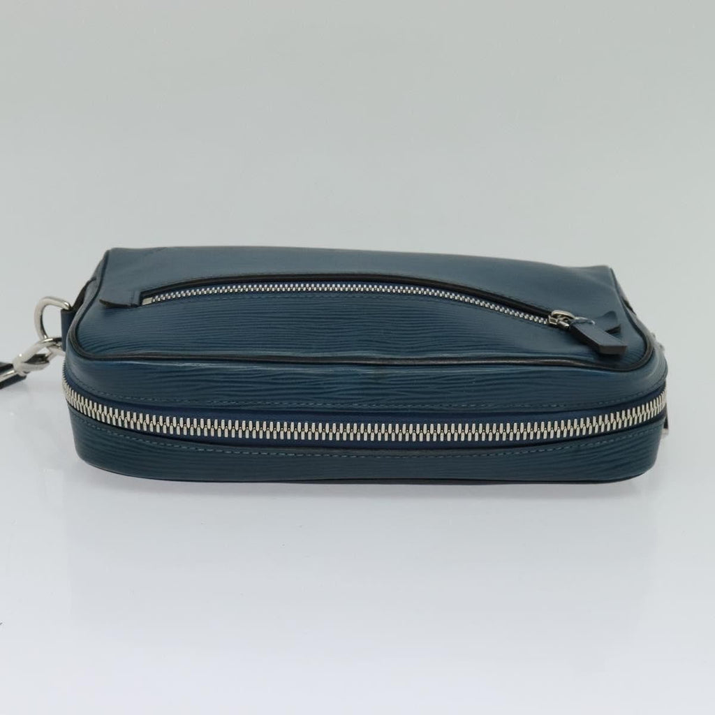 Louis Vuitton Neo Hoche Clutch Epi Leather Blue Leather Clutche & Pouche Bag