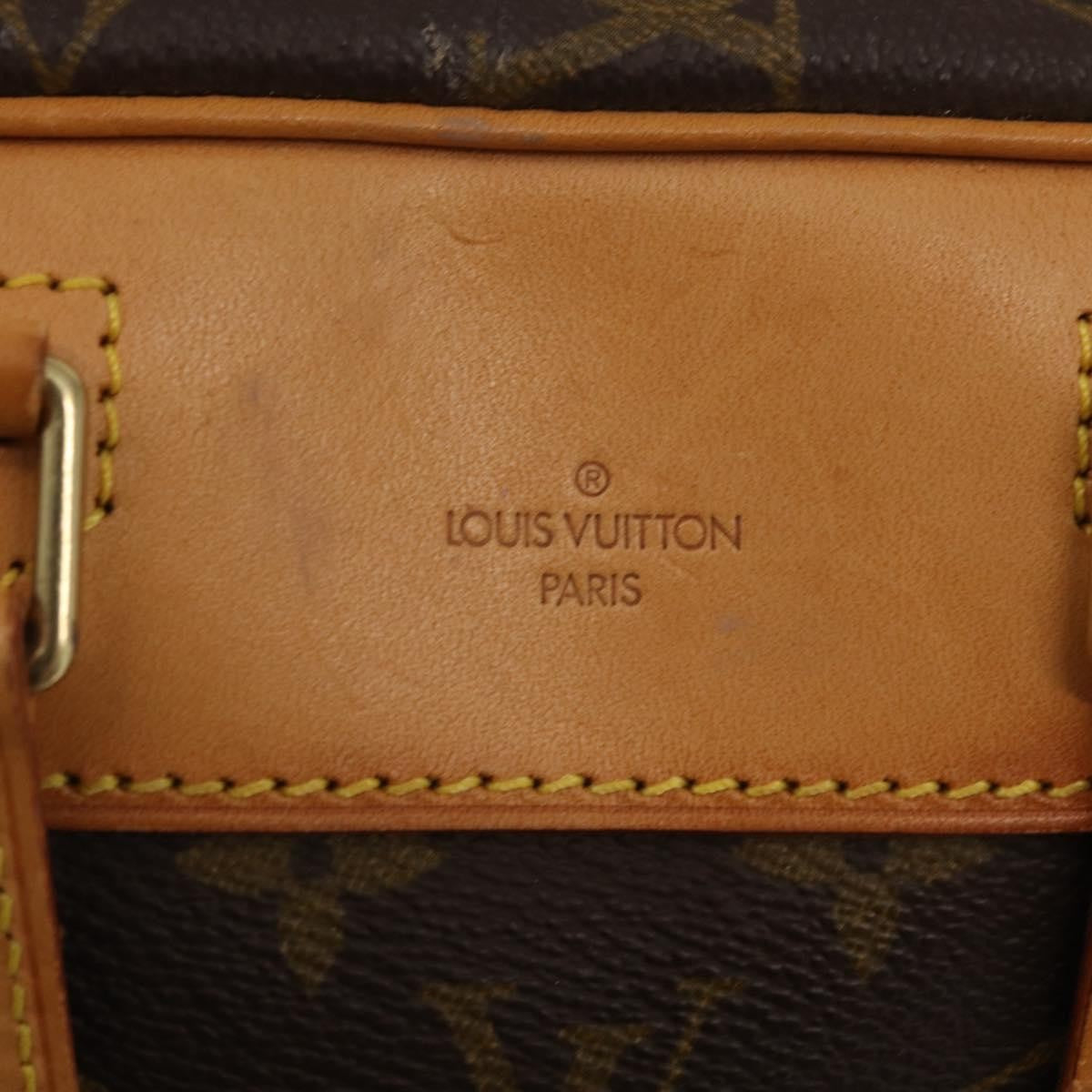 Louis Vuitton Excursion Handbag Monogram Canvas Brown Canvas Handbag
